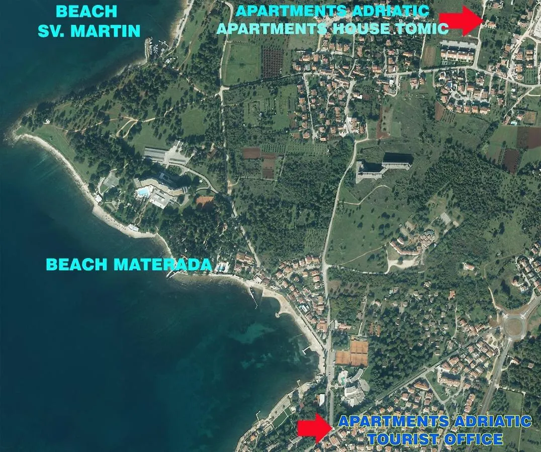 Apartments House Tomic For Max 22 Persons Maj Пореч 3*,